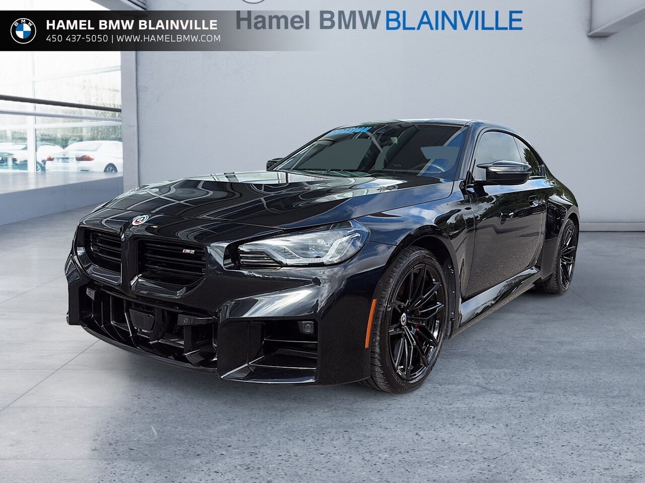 Black 2023 BMW M2 Coupe Rear-Wheel Drive Automatic