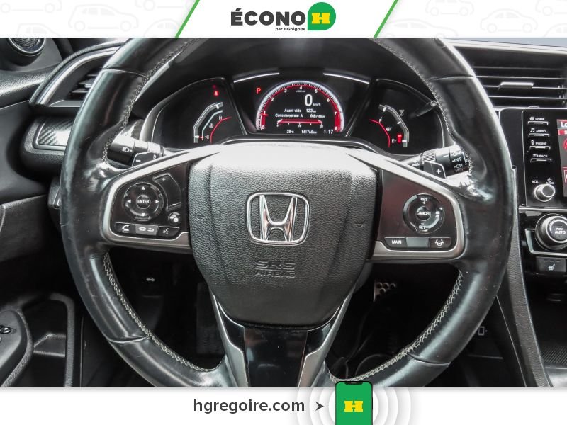 2019 Honda Civic White Laval - photo #11