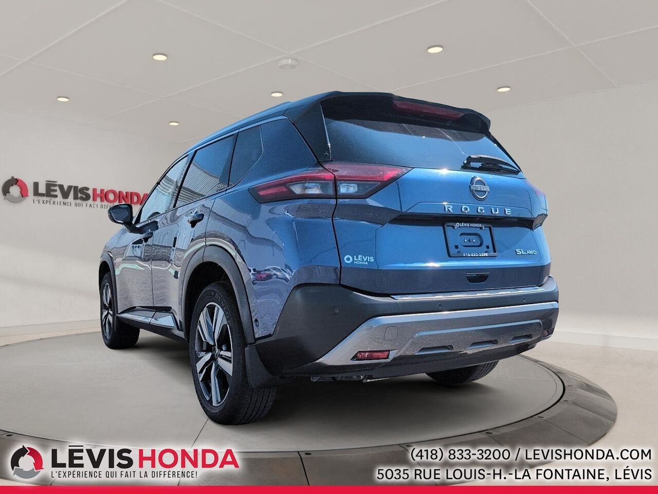 Nissan Rogue SL AWD SL TI 2023 Bleu Lévis - photo #11