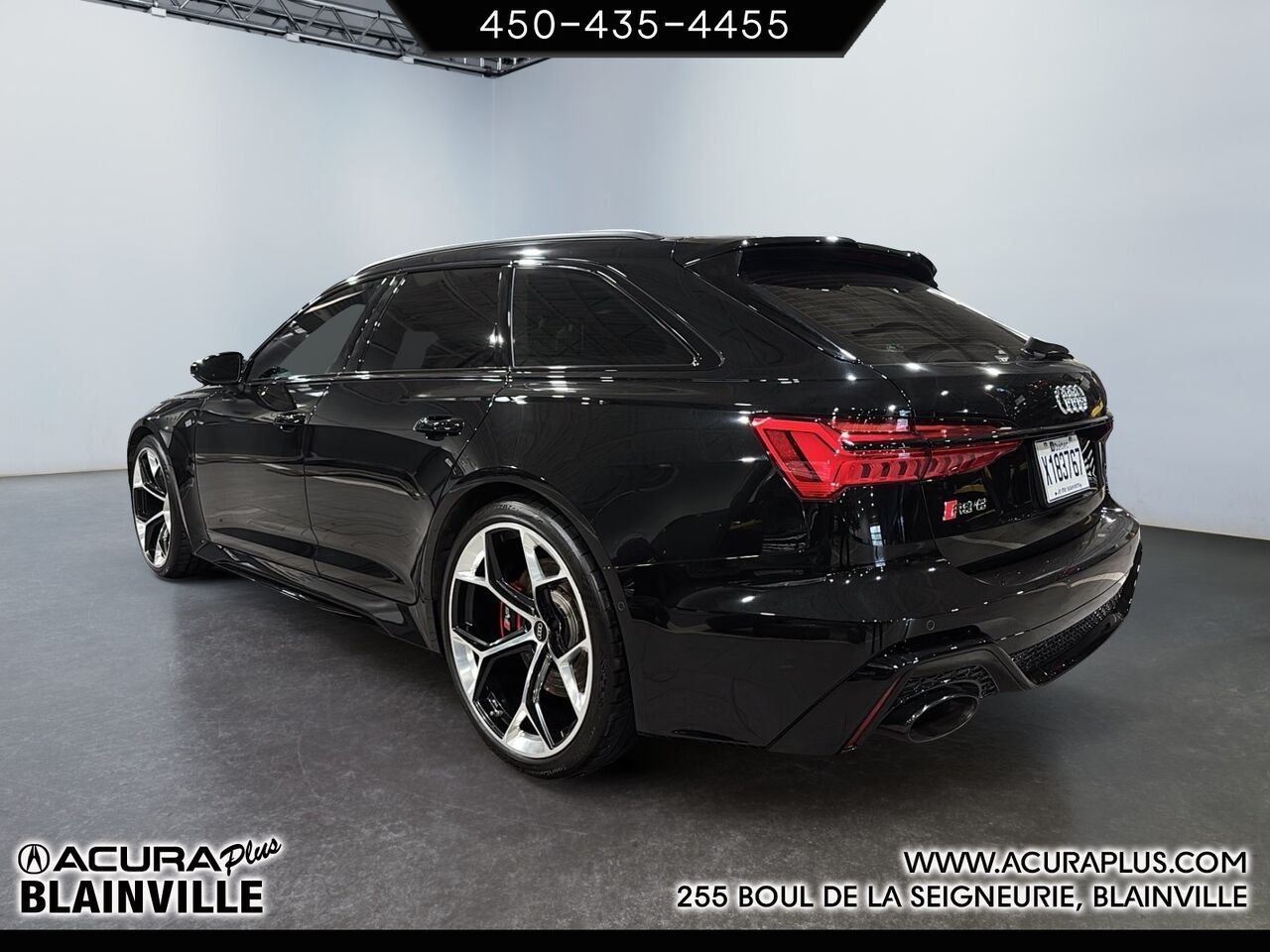 Audi RS 6 Avant 2024 Noir Blainville - photo #3
