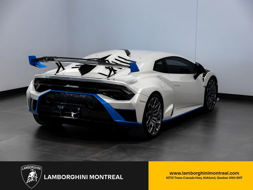 Lamborghini Huracan STO 2022 Blanc Kirkland - photo #3