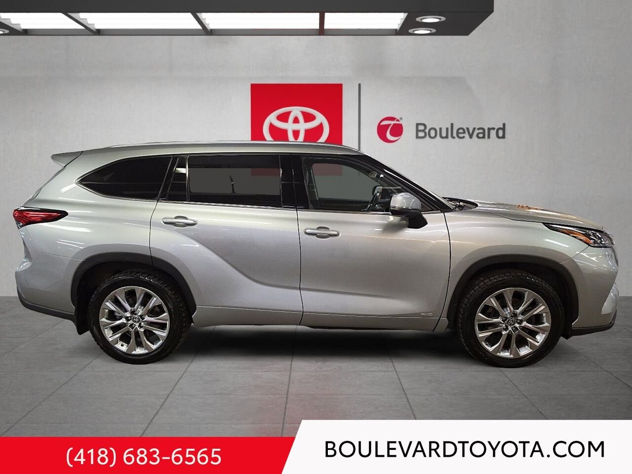 Toyota Highlander 531735A-121 | HYBRIDE LIMITED, AWD 2023 Argent Québec - photo #2
