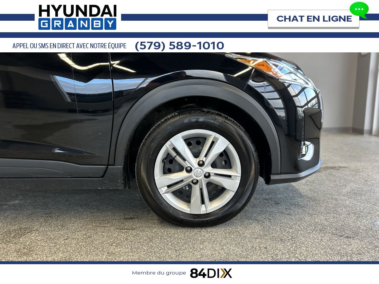 2021 Nissan Kicks Black Granby - photo #8