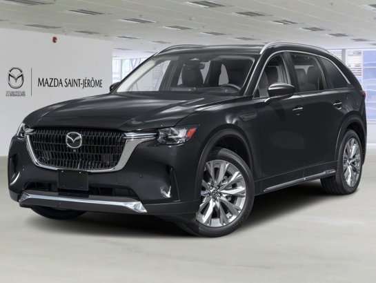MAZDA CX-90 hybride léger GT TI 2026 Noir de jais mica