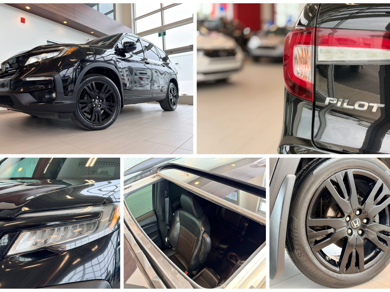 2019 Honda Pilot Black Notre-Dame-des-Prairies - photo #15