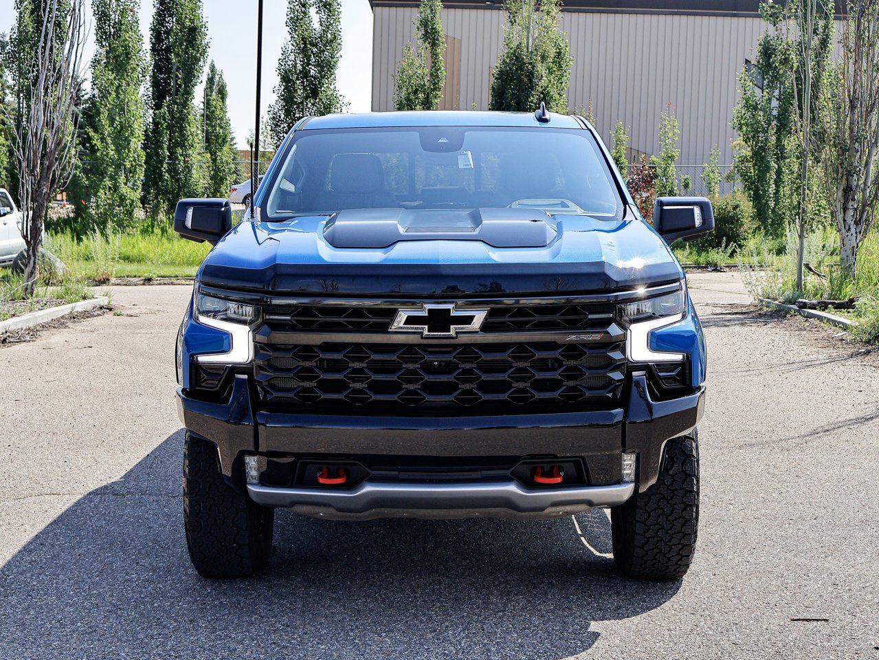 2022 Chevrolet Silverado 1500 4WD Crew Cab 147 ZR2 Blue Sherwood Park - photo #7