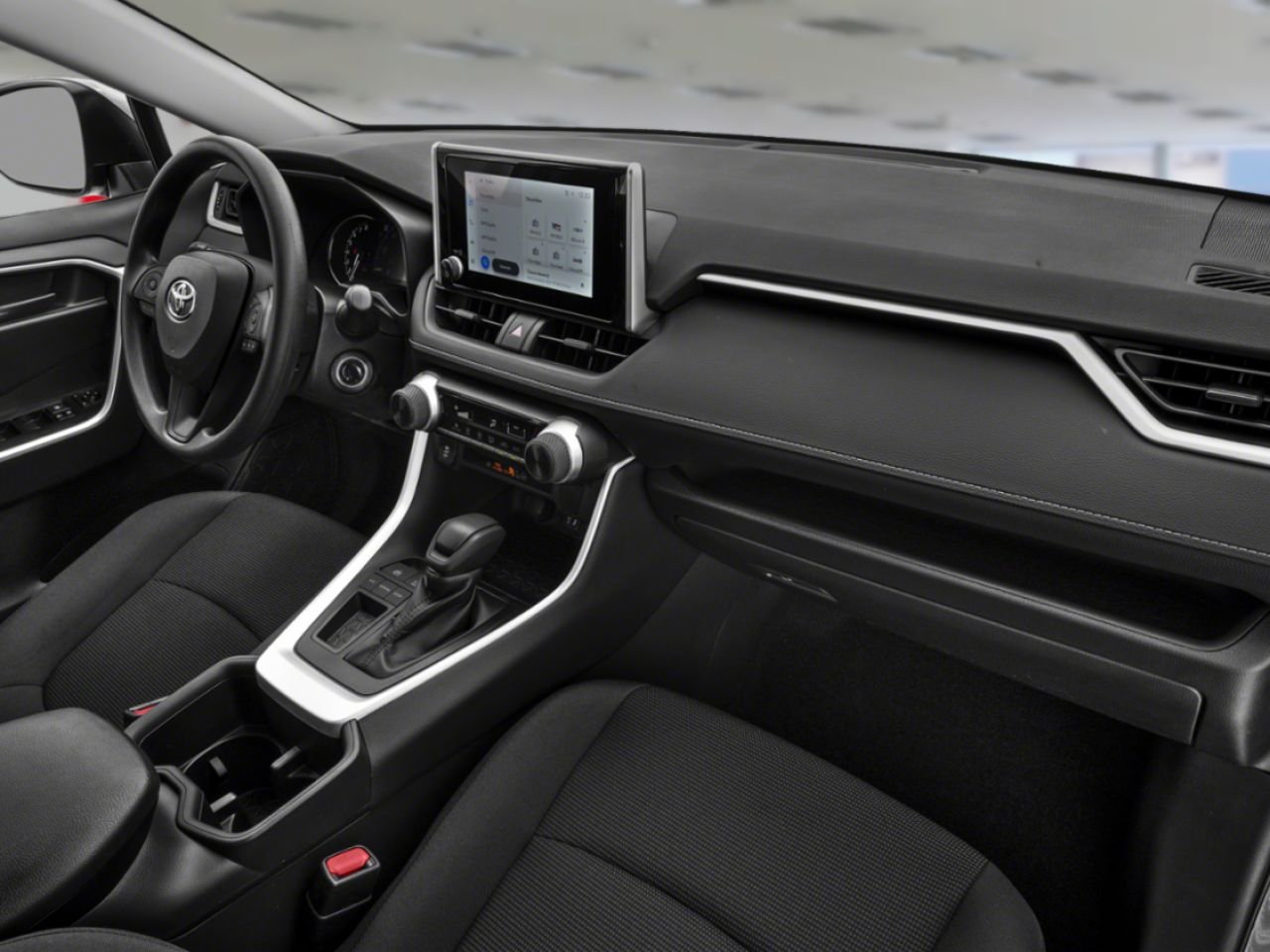 2023 Toyota RAV4 LE AWD / CLEAN CARFAX / HEATED SEATS / TOYOTA SAFETY SENSE / CARPLAY AND ANDROID AUTO Grey Mississauga - photo #8