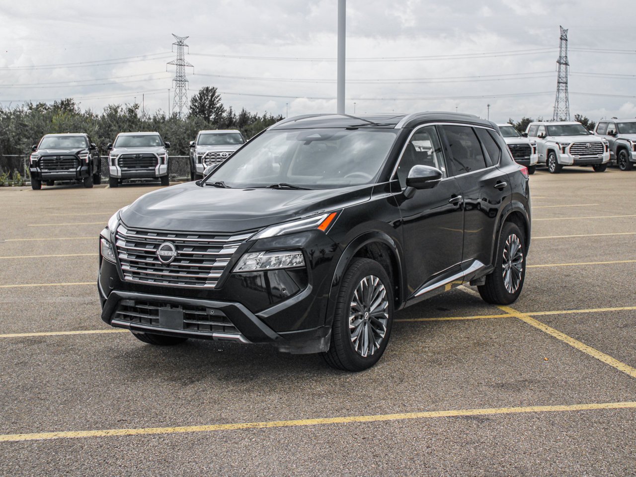 2024 Nissan Rogue AWD Platinum Black Sherwood Park - photo #3