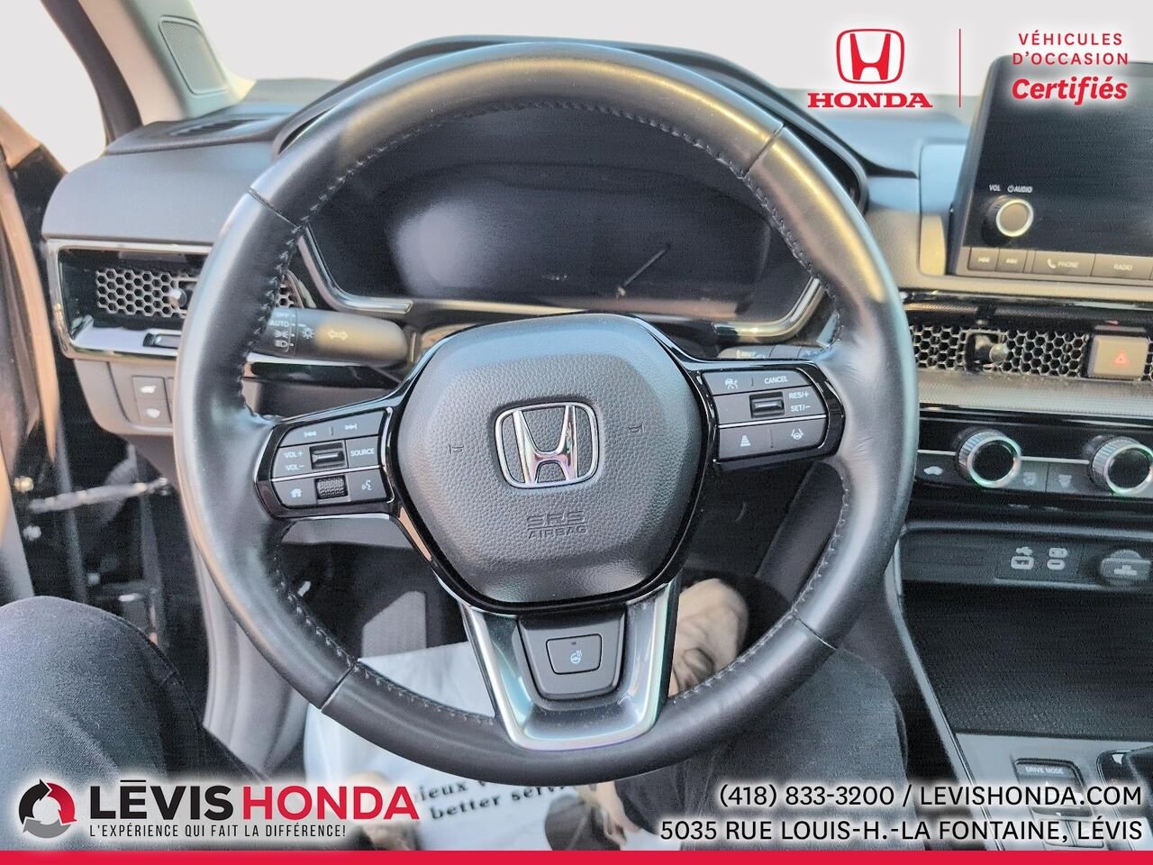 Honda CR-V Sport AWD Sport Traction Intégrale 2023 Noir Lévis - photo #20