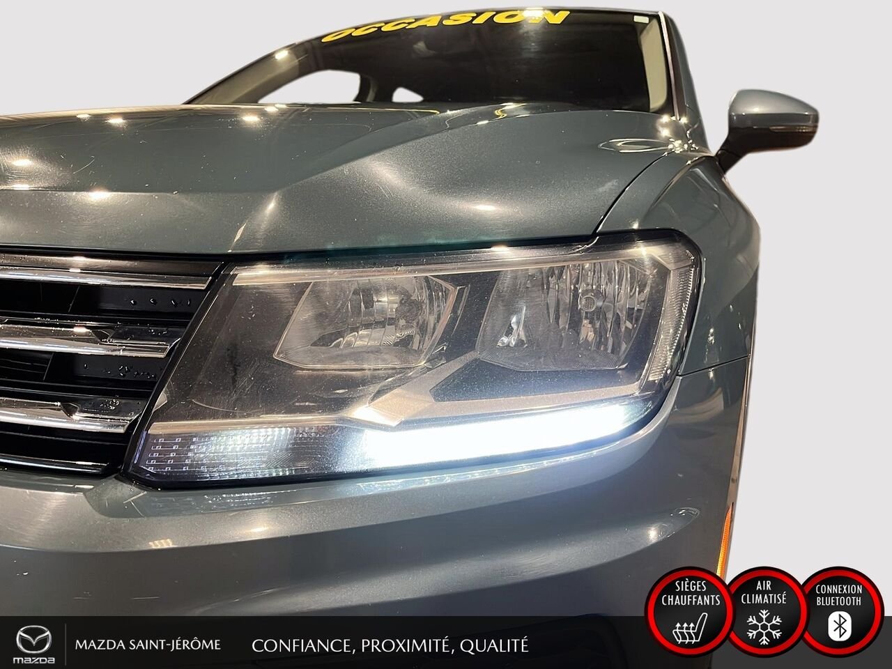 2021 Volkswagen Tiguan Comfortline | TOIT PANORAMIQUE | CUIR | 4MOTION | Grey Saint-Jérôme - photo #1