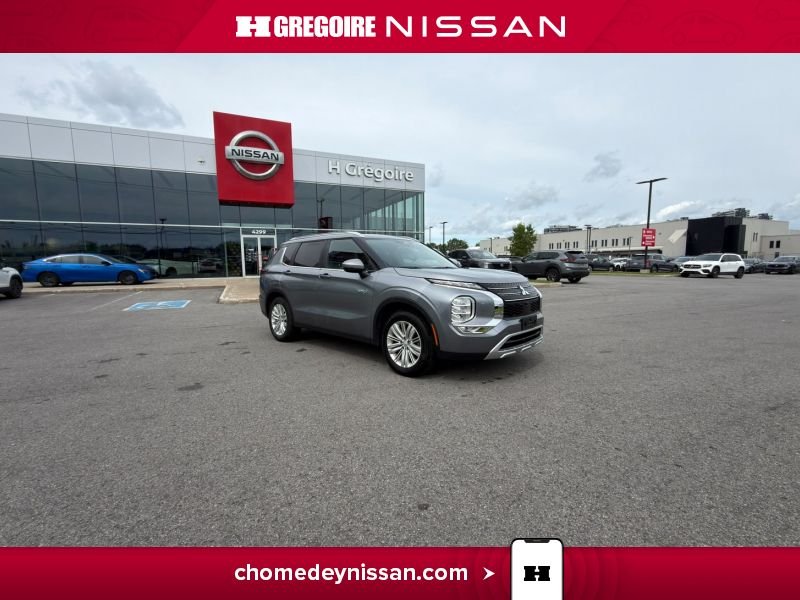 Mitsubishi Outlander CL7236 | LE * PHEV * AWD * Toit * Semi Cuir * Caméra * 2024 Gris Laval - photo #0