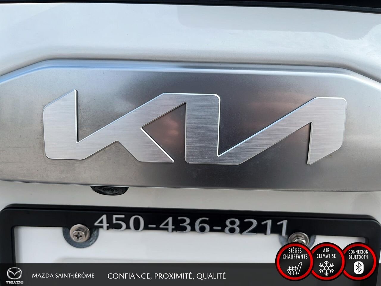 2023 Kia Seltos EX Premium | TOIT OUVRANT | CUIR SOFINO | NAVIGATION | SIÈGES ÉLECTRIQUES | AWD White Saint-Jérôme - photo #7
