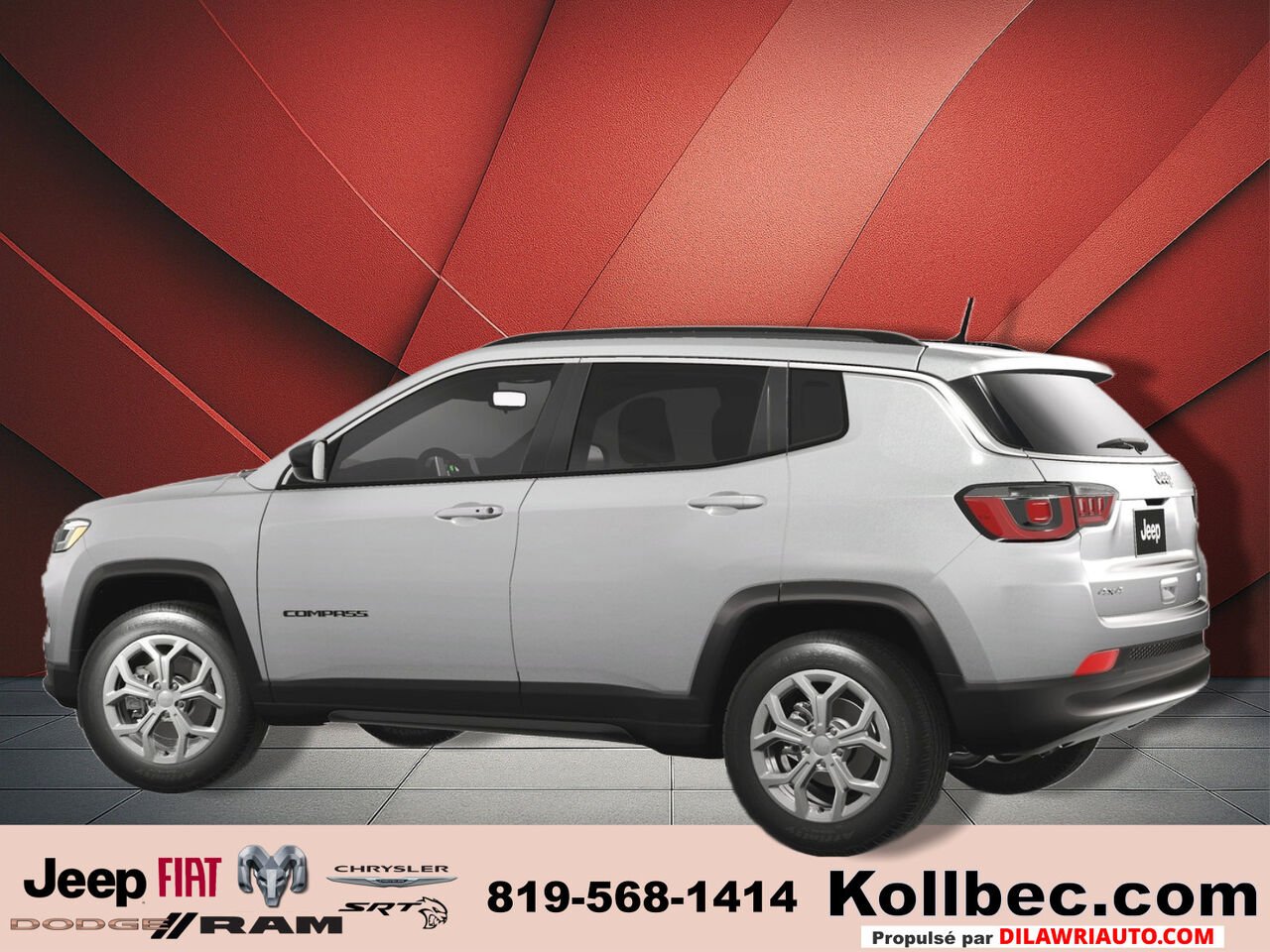 2025 Jeep Compass Sport 4x4 Silver Zynith Metallic Ottawa & Gatineau - photo #1
