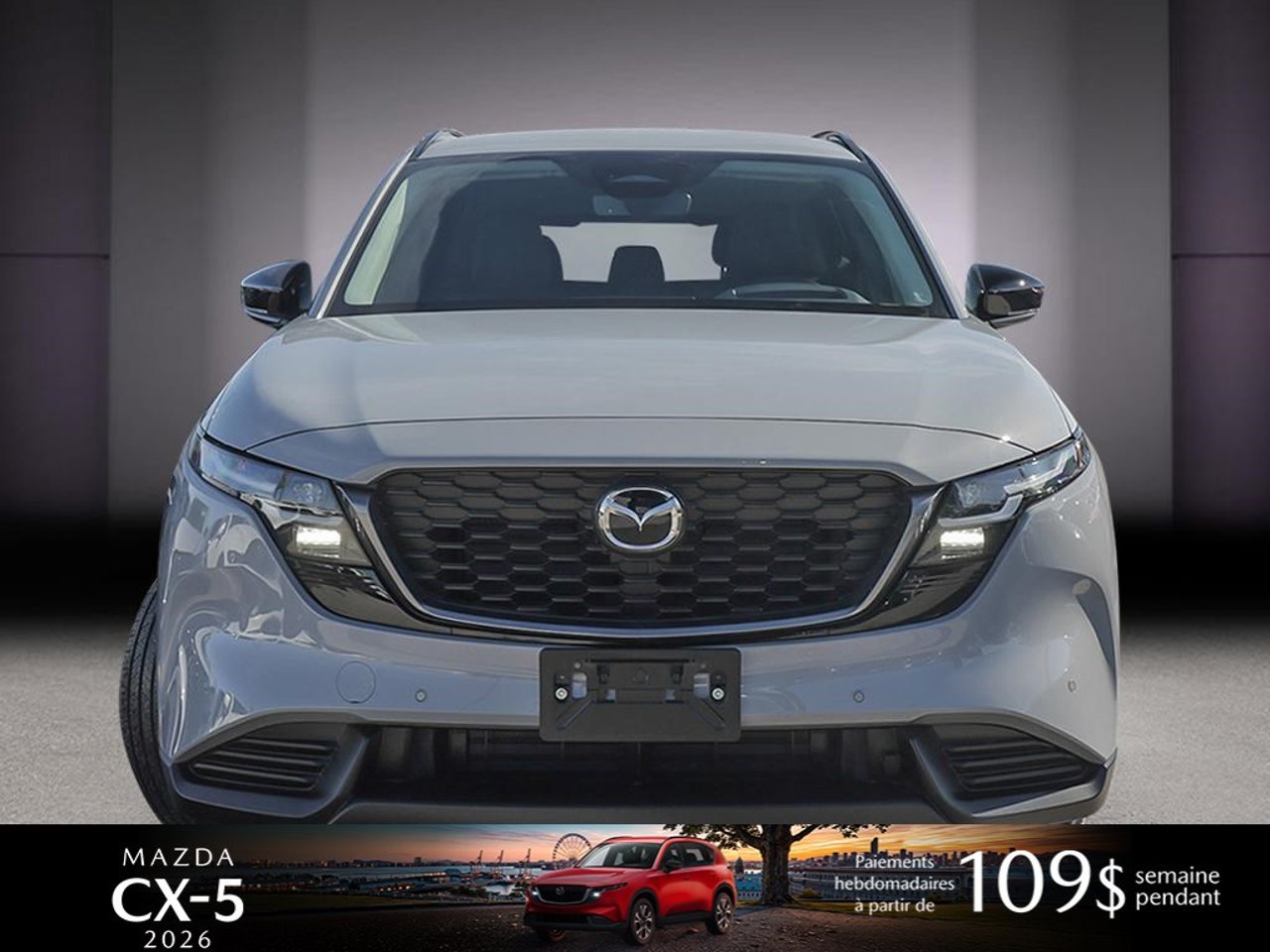 2026 Mazda CX-5 JM3KMBHA8T0185366 Aero Grey Metallic Mirabel - photo #1