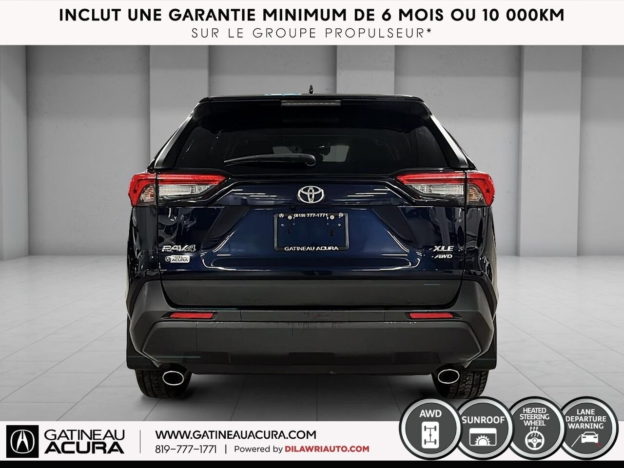 2020 Toyota RAV4 XLE AWD Blue Ottawa & Gatineau - photo #16