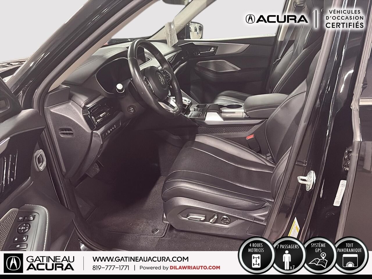 2024 Acura MDX Tech SH-AWD Black Gatineau - photo #28