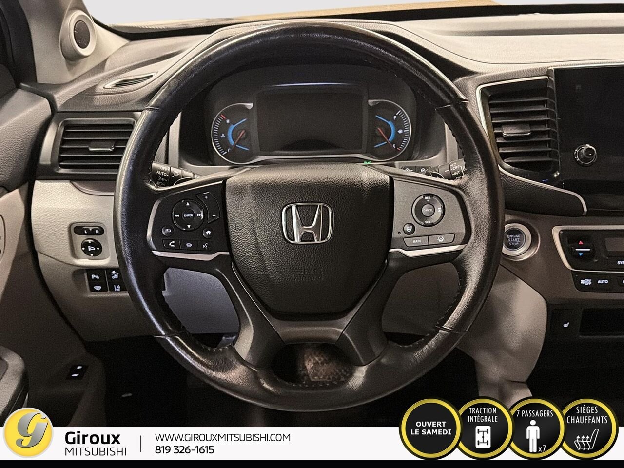 2022 HONDA PILOT Grey Sainte-Agathe-des-Monts - photo #14
