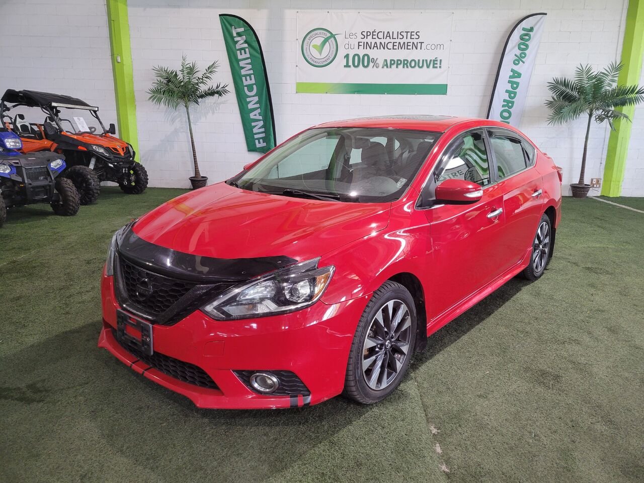 Nissan Sentra 2017 Rouge Longueuil, - photo #1