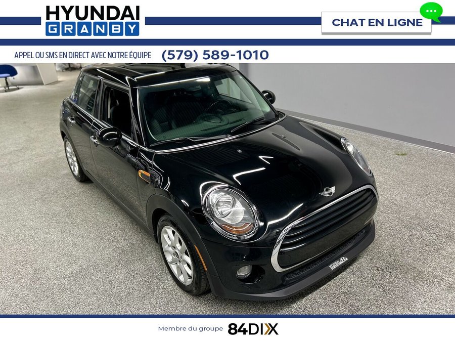 2016 MINI Cooper toit rigide 5 portes 2016 Black