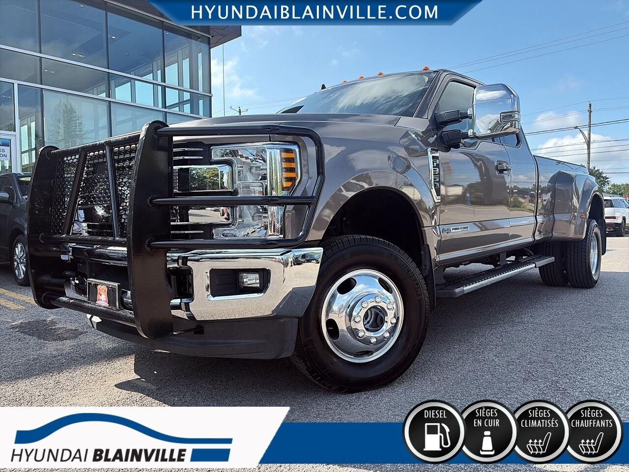 2019 Ford Super Duty F-350 à roues arrière jumelées Brown Blainville - photo #0