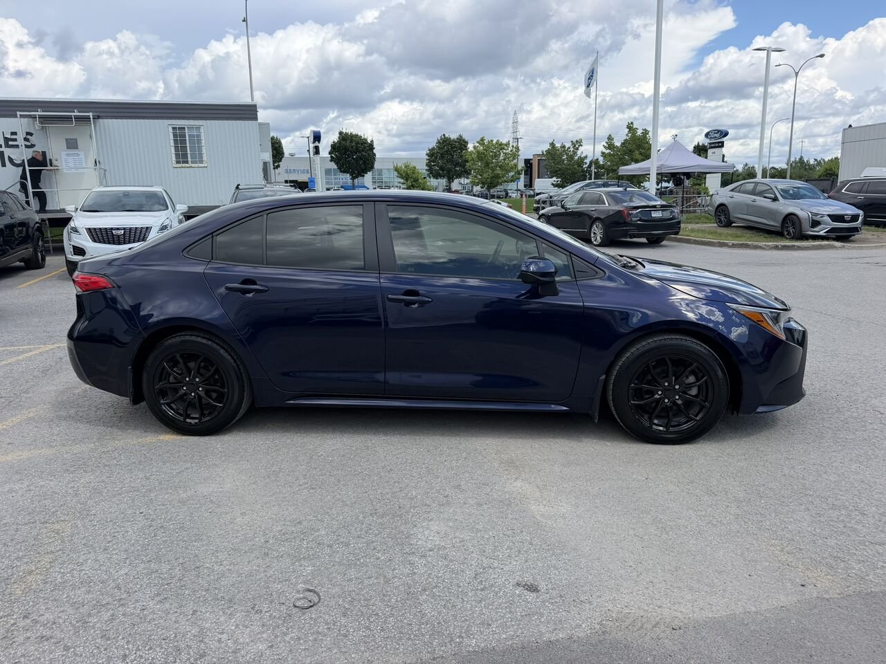 Toyota Corolla HYBRIDE 2022 Bleu Laval - photo #6