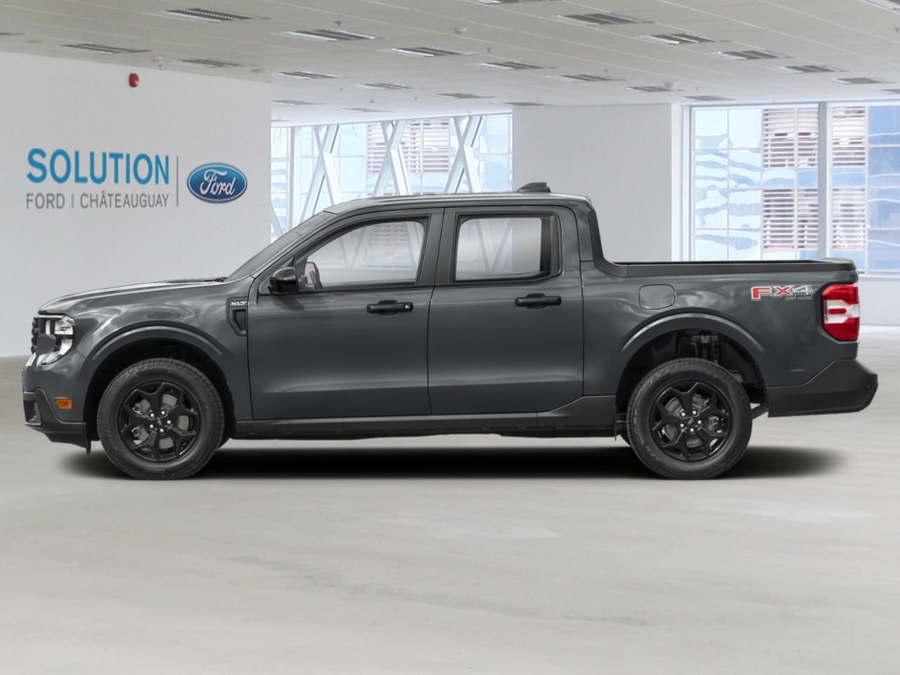 Ford Maverick XLT TI SUPERCREW 2026 Gris carbonisé métallisé Châteauguay - photo #2