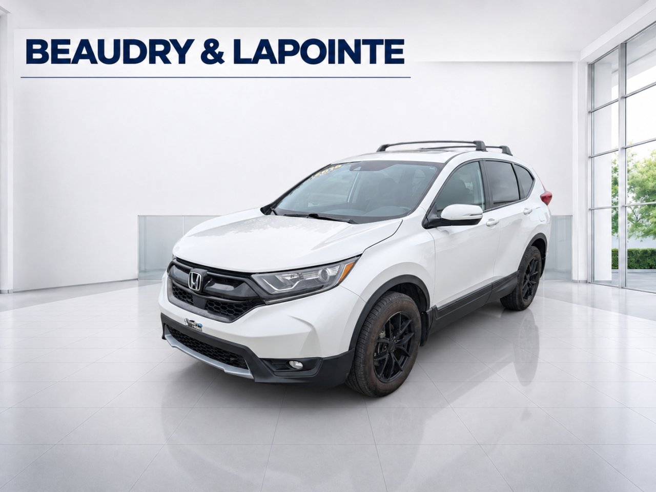 2019 Honda CR-V White La Sarre - photo #2