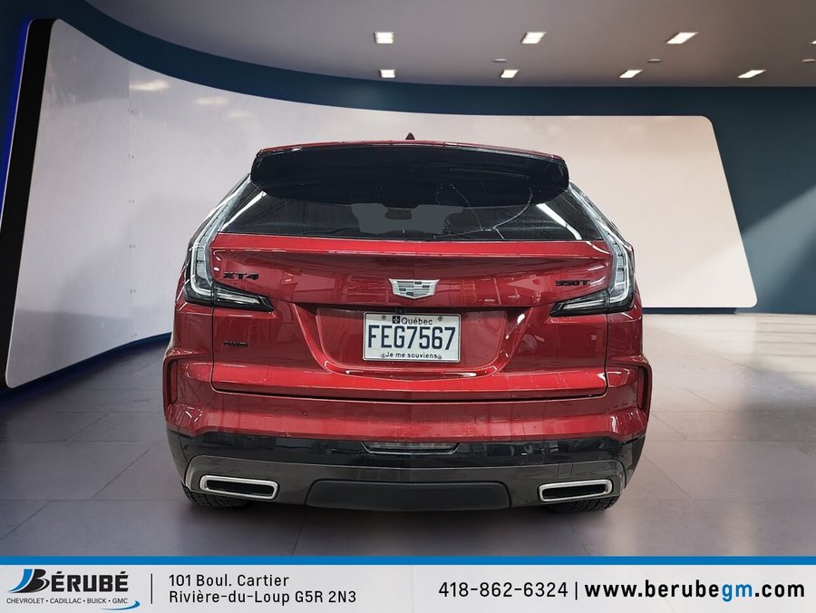 2025 CADILLAC XT4 SPORT AWD 2025 Red