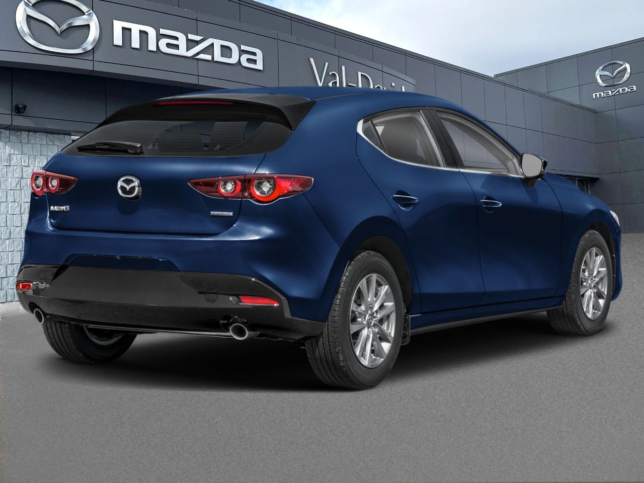 2026 Mazda Mazda3 Sport GX TA BA Deep Crystal Blue Mica Val-David - photo #1