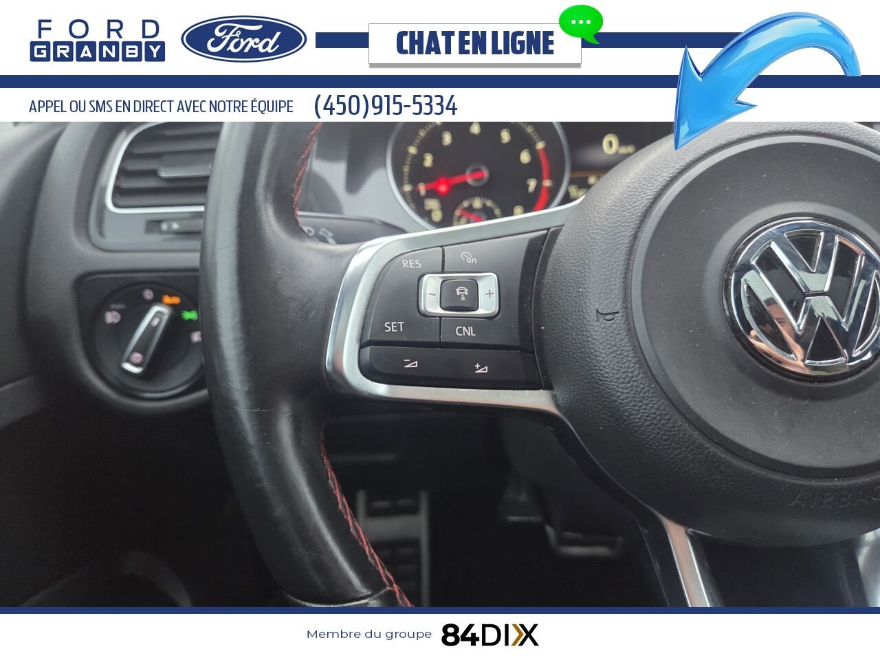 Volkswagen Golf GTI 2016 Blanc Granby - photo #10