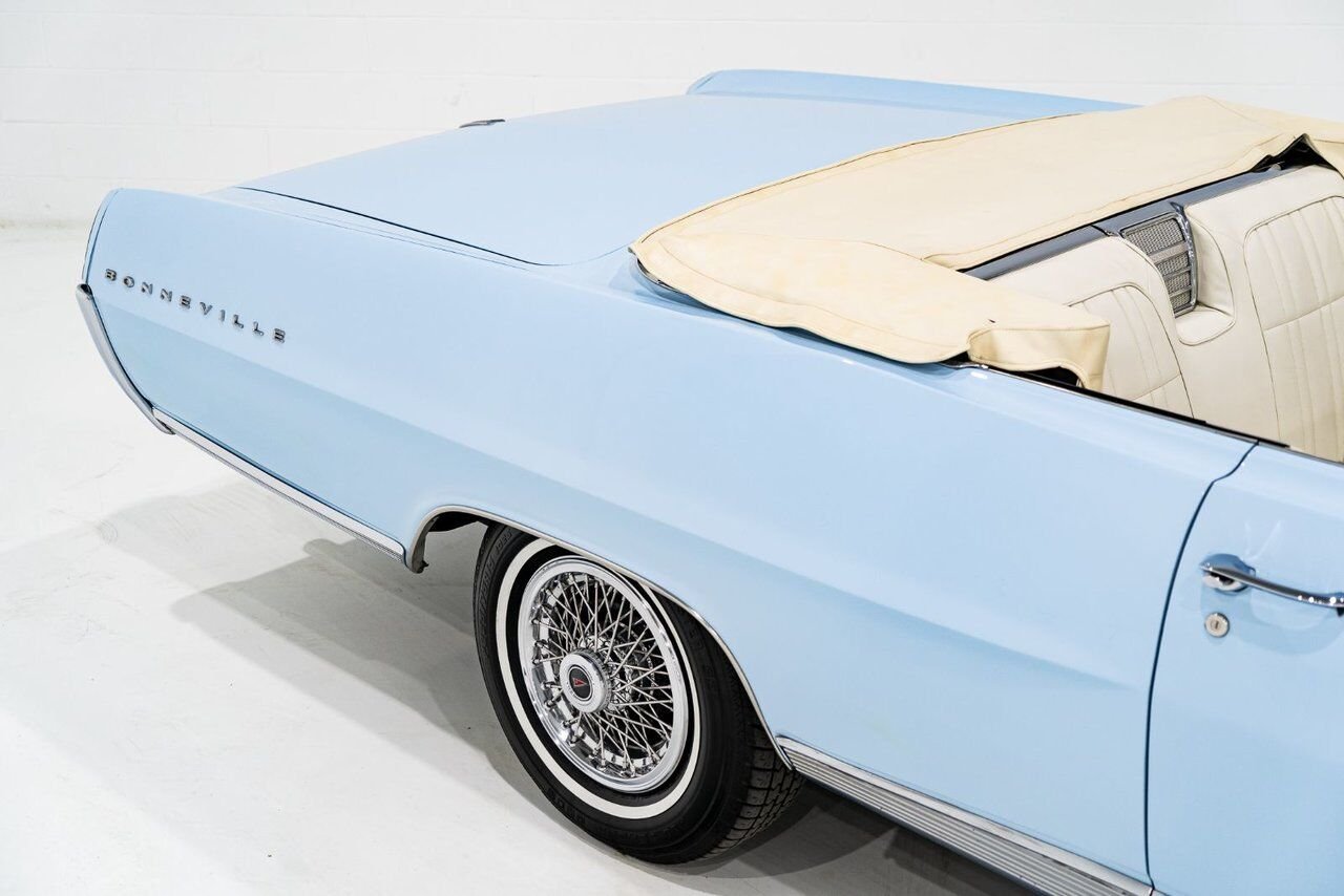 1964 Pontiac Bonneville **PRICE IN USD** Blue Montreal - photo #33