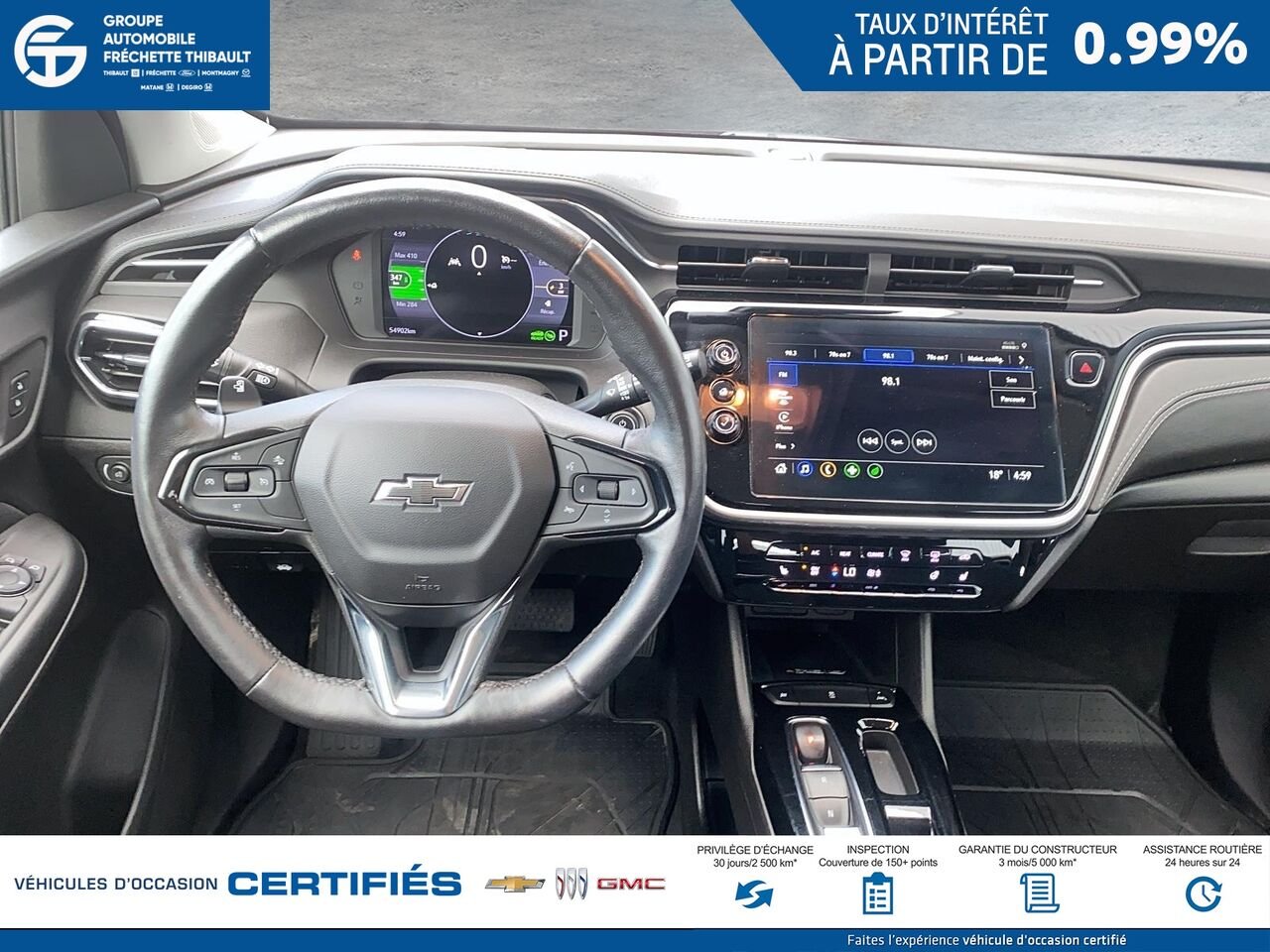 2023 CHEVROLET BOLT EUV L Traction avant 4 portes LT Red Montmagny - photo #8