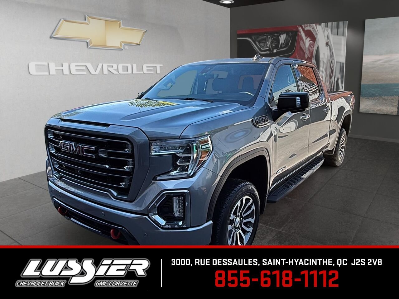 2021 GMC SIERRA 1500 AT4 Grey Saint-Hyacinthe - photo #0