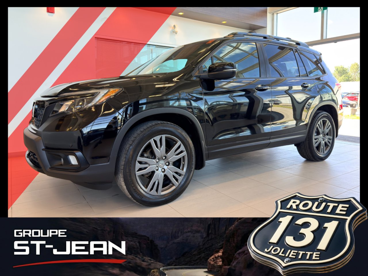 Honda Passport 2020 Noir Notre-Dame-des-Prairies - photo #0