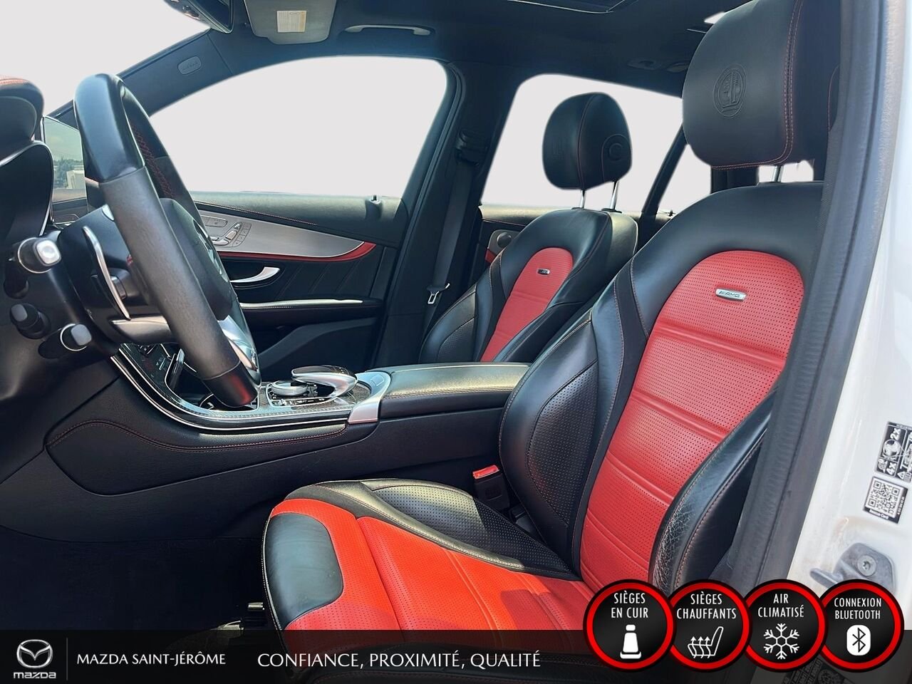 2019 Mercedes-Benz GLC White Ste-Agathe des Monts - photo #17