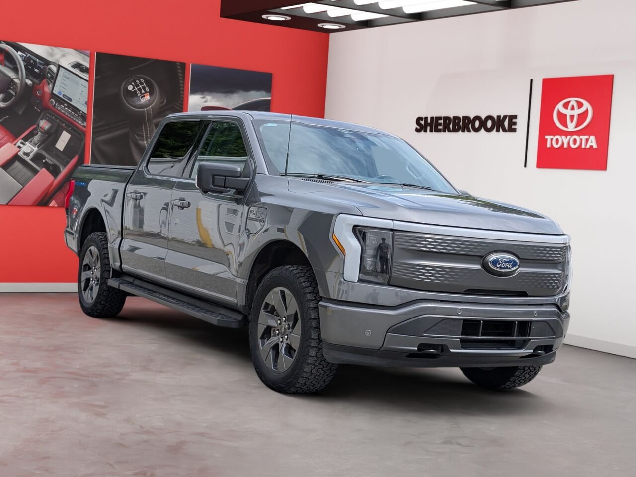 2023 Ford F-150 Lightning 1FTVW1EL4PWG24954 Black Sherbrooke - photo #4