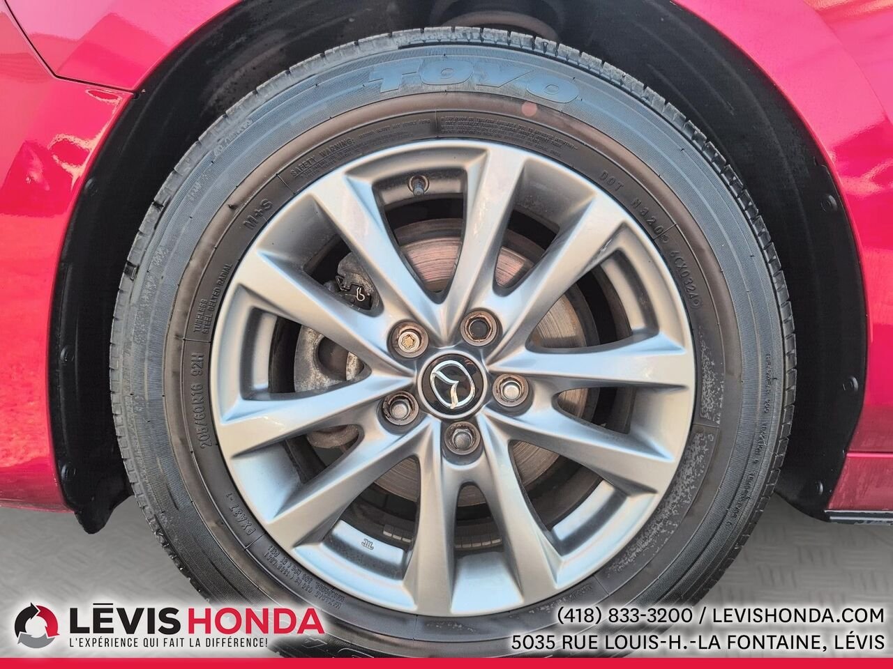 Mazda Mazda3 GX GX TA BA 2024 Rouge Lévis - photo #12