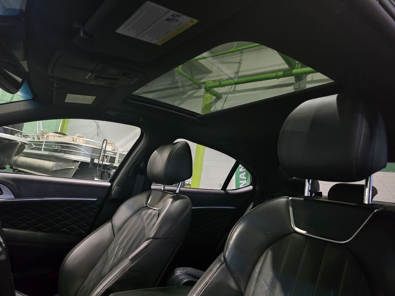 Genesis G70 2019 Noir Longueuil, - photo #28