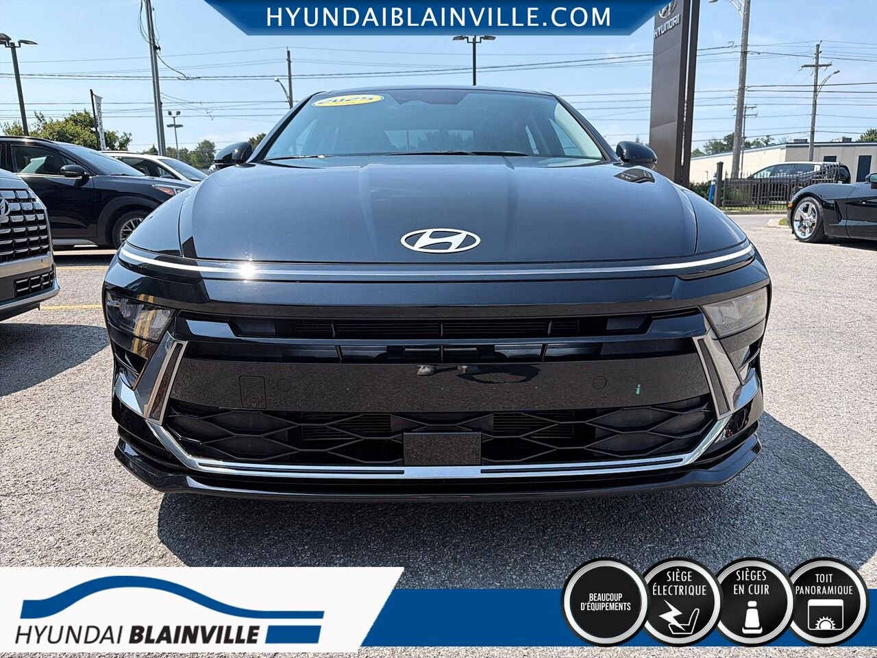 2025 Hyundai Sonata Black Blainville - photo #1