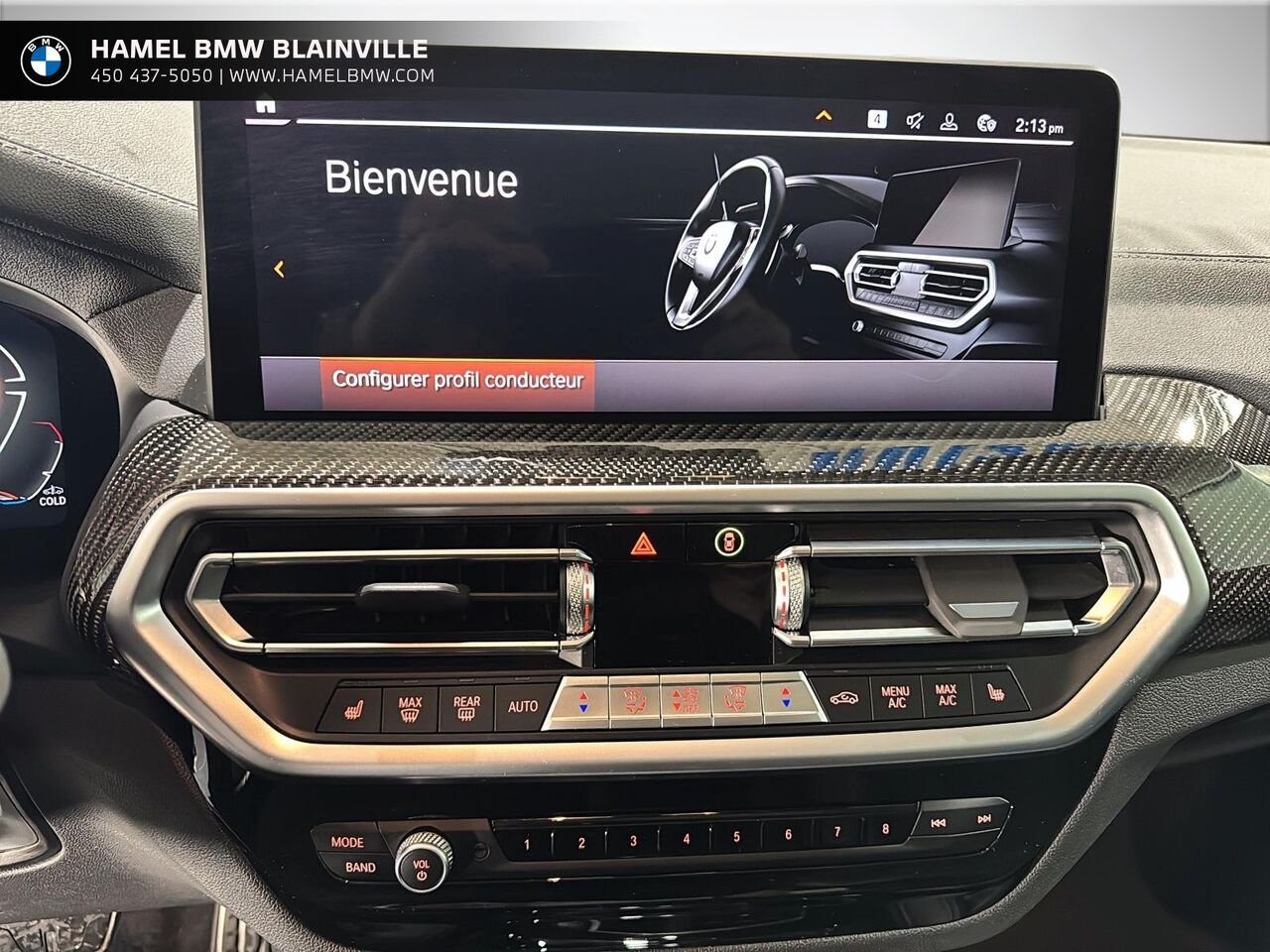 BMW X3 M40i xDrive véhicule d'activités sportives 2024 Gris Blainville - photo #13