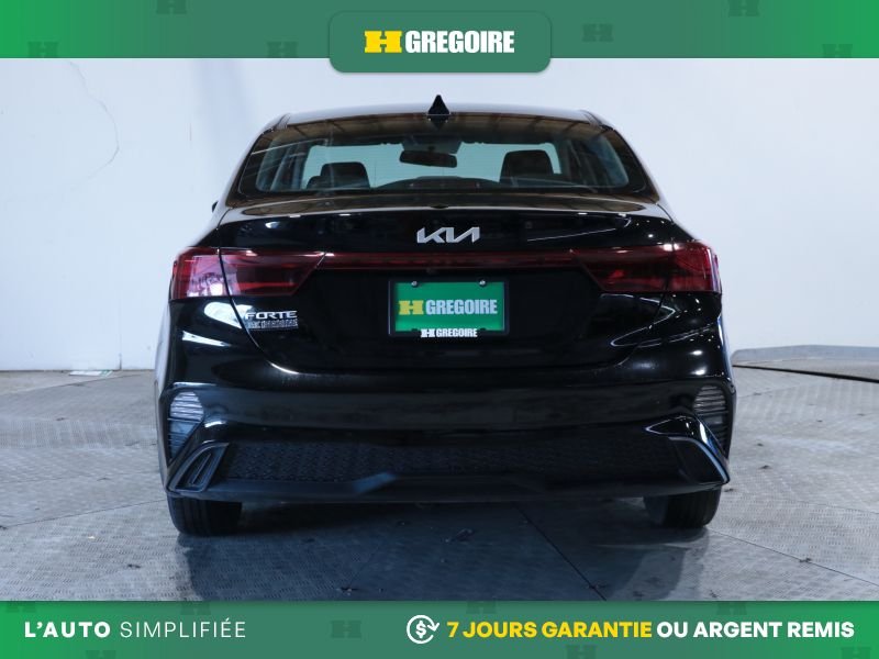 Kia Forte 821509 | LX AUTO AC GR ELEC CAM RECULE BLUETOOTH 2022 Noir Laval - photo #7