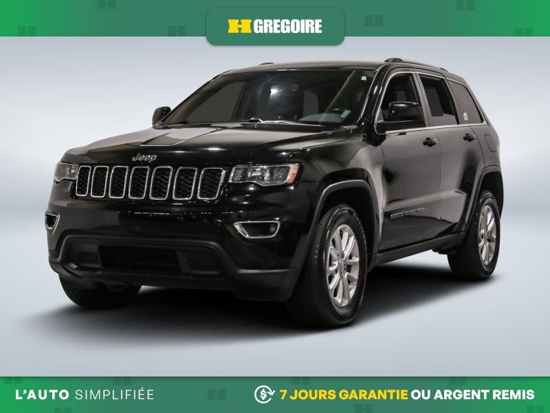 Jeep Grand Cherokee 821078 | Laredo AWD AUTO AC GR ELECT MAGS CAM RECUL BLUETOO 2021 Noir Laval - photo #2