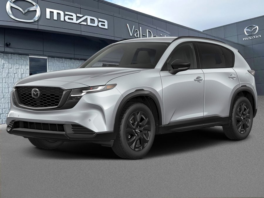 Mazda CX-5 Premium AWD, Écran tactile central couleur 15,6 po, Hayon électrique mains libres, Caméra 2026 Gris aéro métallisé