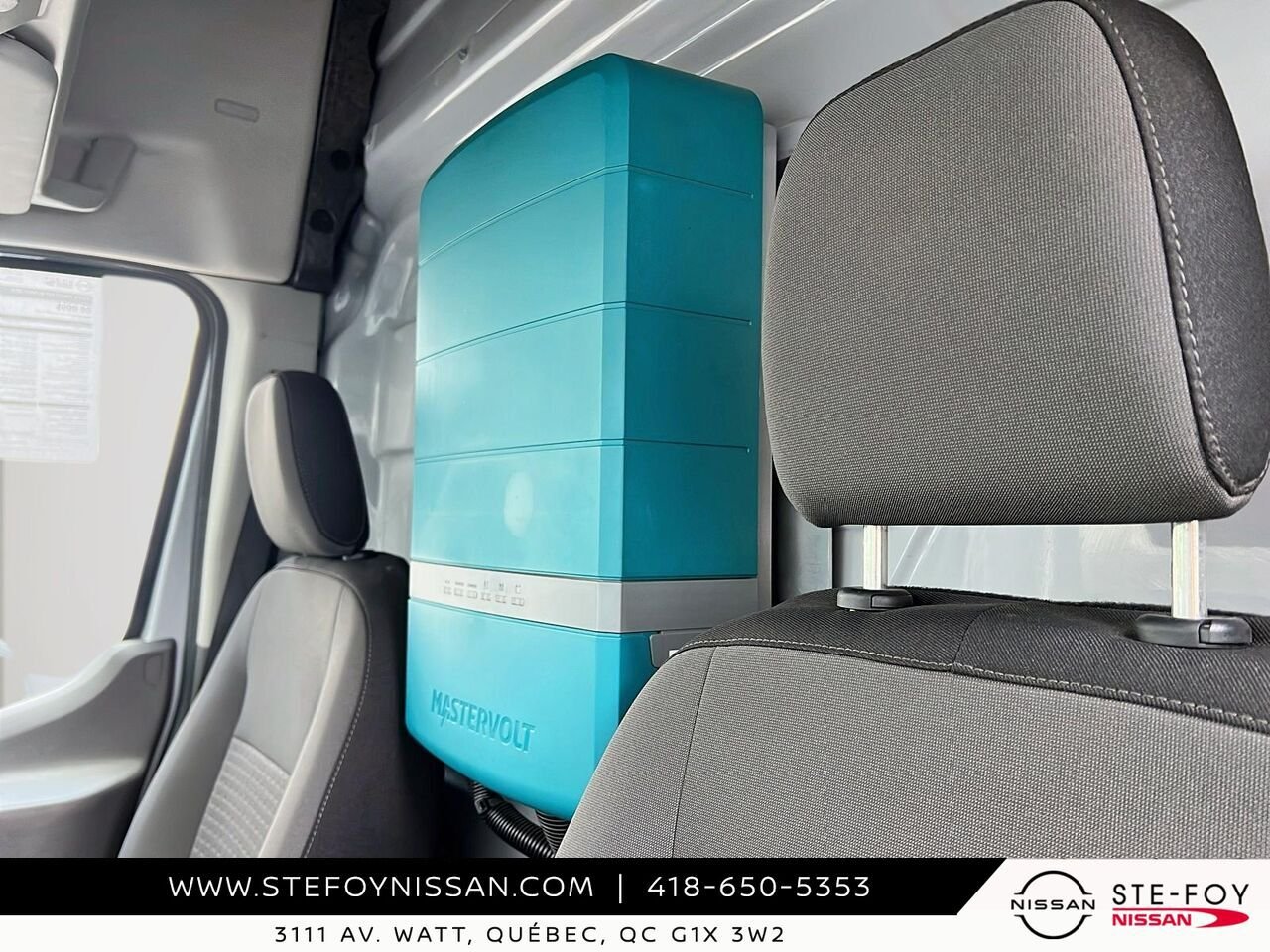 2022 Ford E-Transit Toit surélevé White Ste-Foy - photo #13
