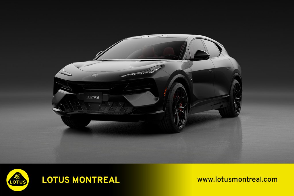 Lotus Eletre *MAINTENANT DISPONIBLE* Sport 2026 Noir Kirkland - photo #0