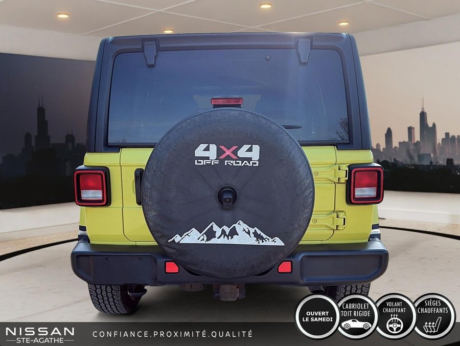 Jeep Wrangler Sahara | V6 | 4X4 | 4 PORTES | 2023 Jaune