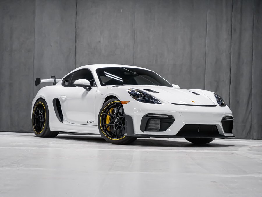 Porsche 718 Cayman GT4 RS 2025 Blanc