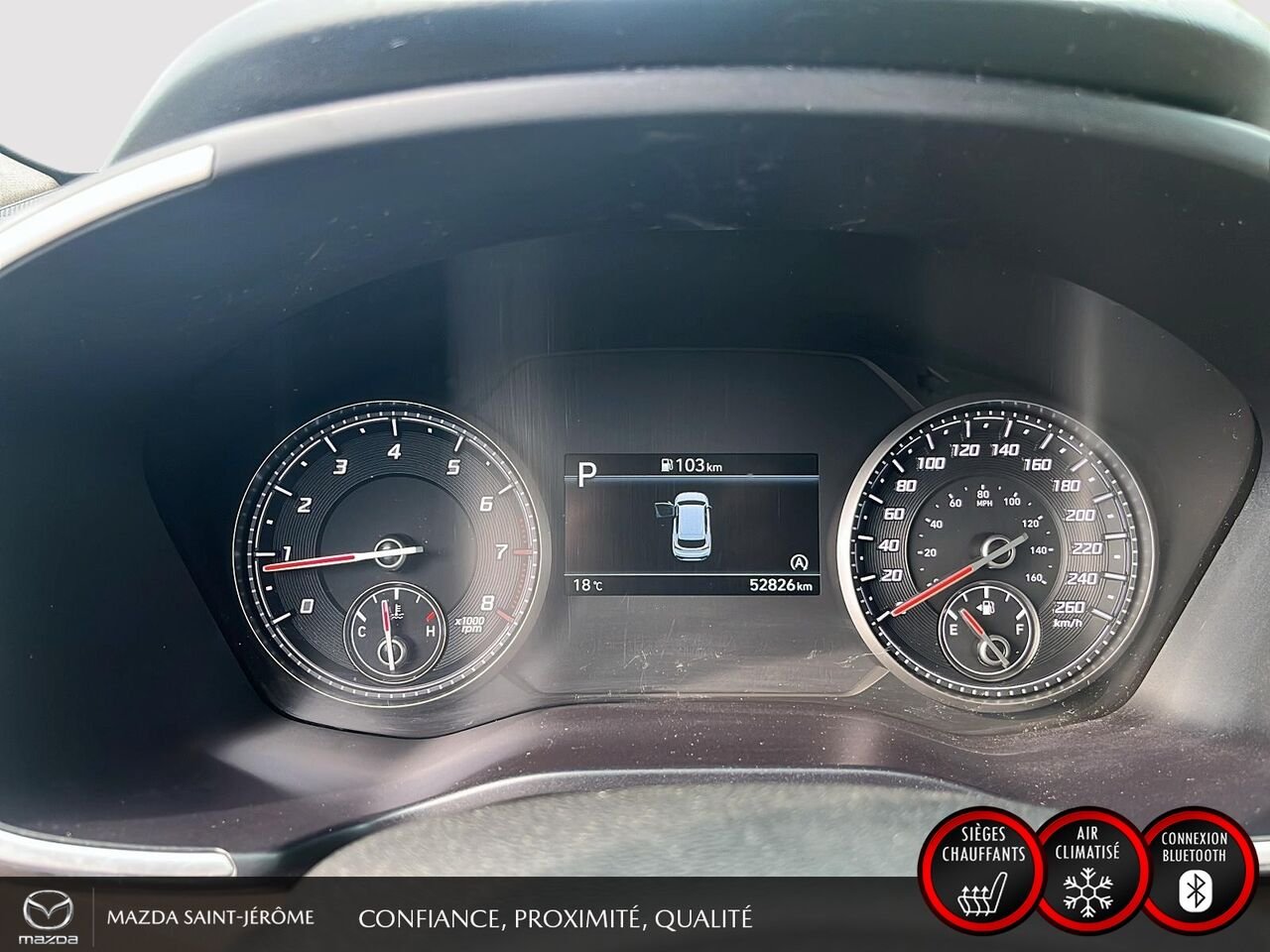 2023 Hyundai Santa Fe Preferred TI ens. Trend | TOIT PANO | SIMILICUIR | AWD | 52 771 KM Grey Saint-Jérôme - photo #16