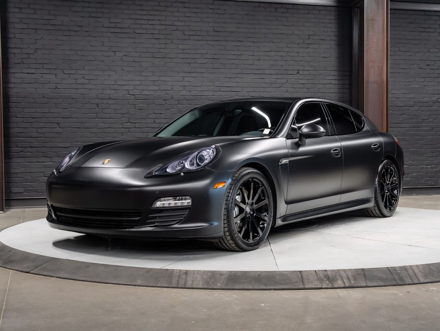 2010 Porsche Panamera 2010 Black