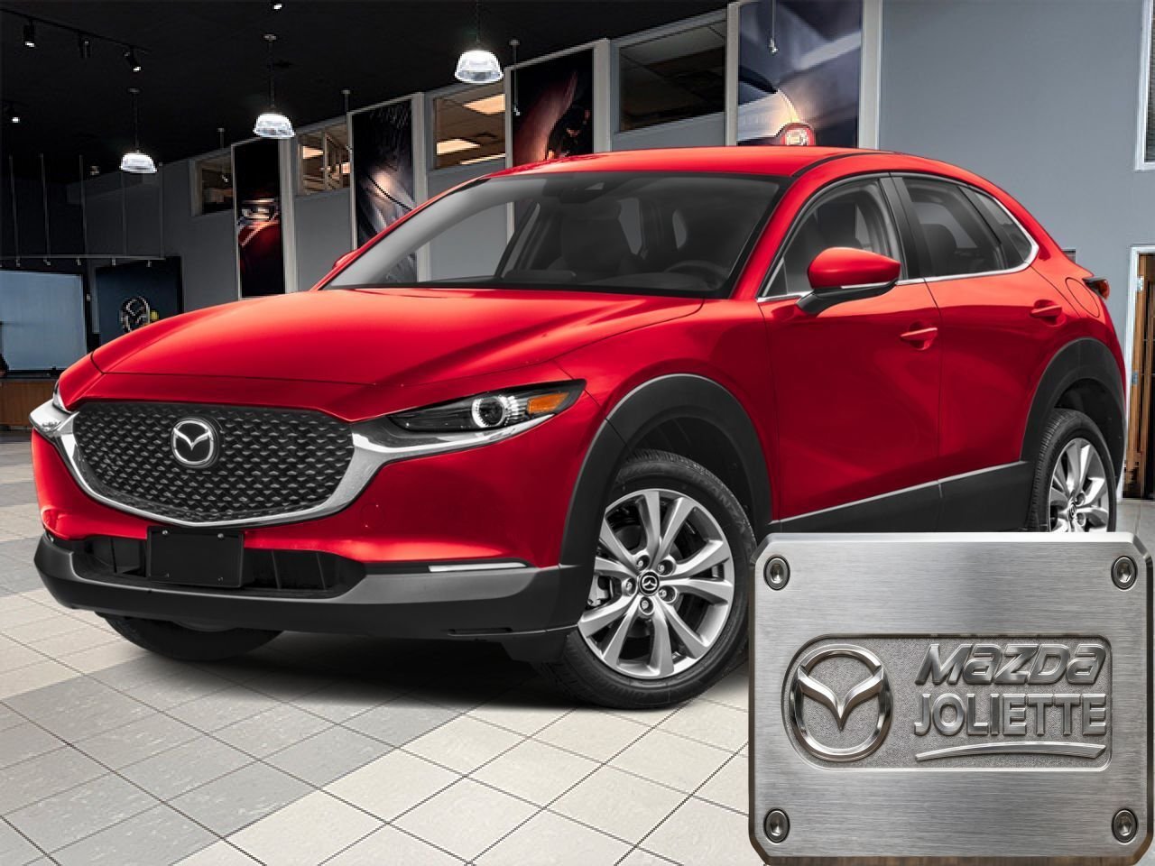 MAZDA CX-30 2026 Rouge vibrant cristal métallisé Notre-Dame-des-Prairies - photo #0